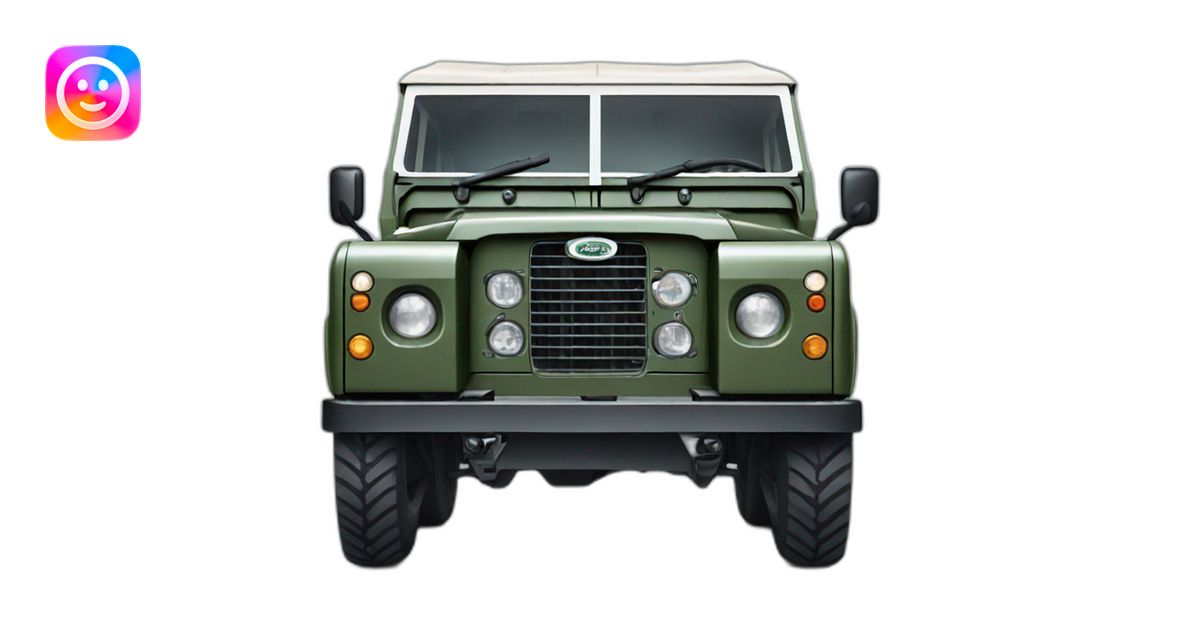 Land rover emoji | AI Emoji Generator