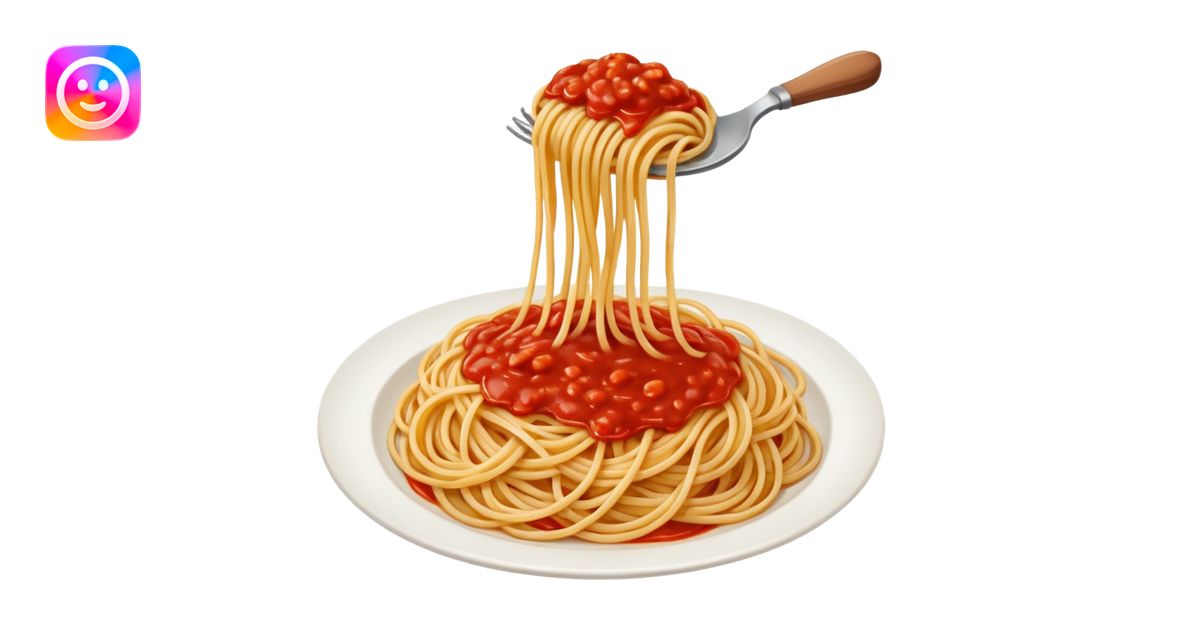 spaghetti emoji | AI Emoji Generator