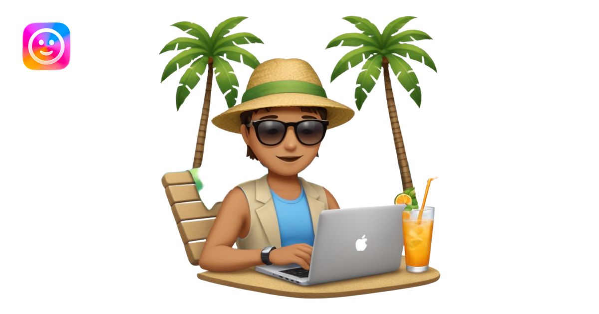 workation emoji | AI Emoji Generator