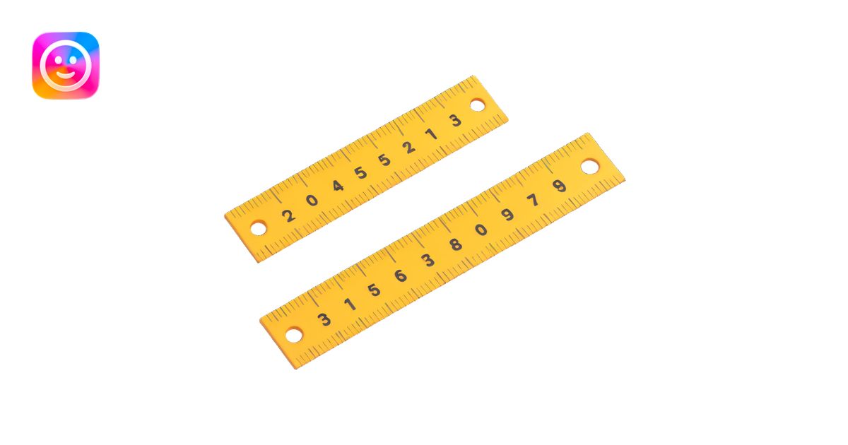 measuring ruler emoji | AI Emoji Generator