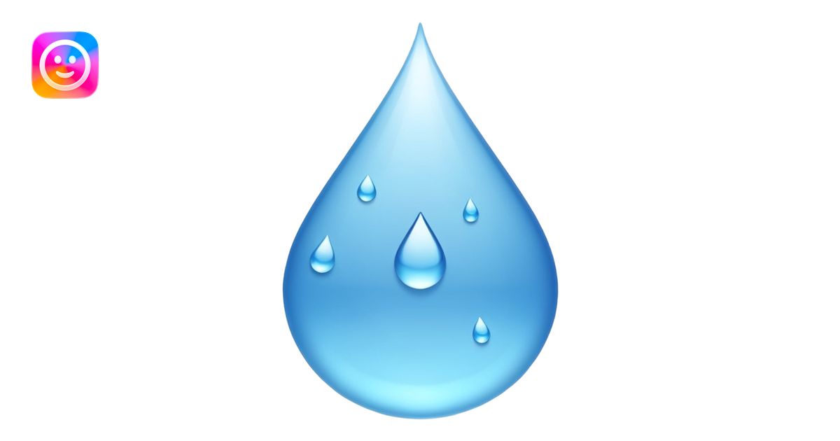 droplet emoji | AI Emoji Generator