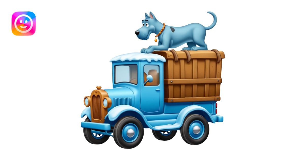The Flintstones shiny crushed-dark-ice-blue frozen Scooby Doo 1912 ...