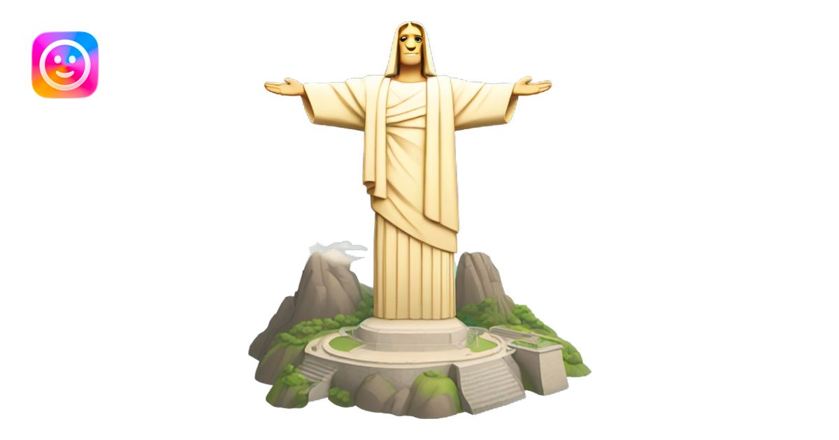 Cristo redentor emoji | AI Emoji Generator