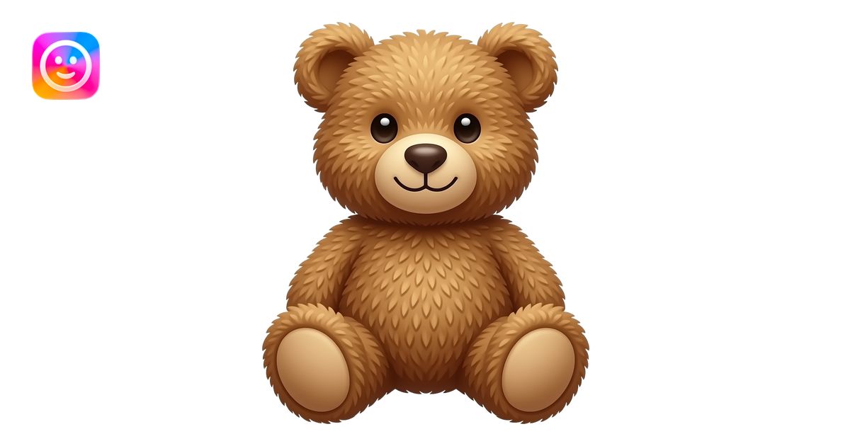 teddy bear emoji | AI Emoji Generator