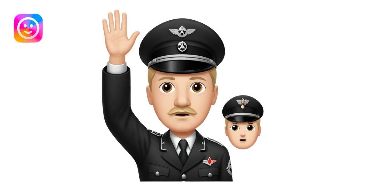Hitler raising one hand straight out like a Sieg Hail salute in Black ...