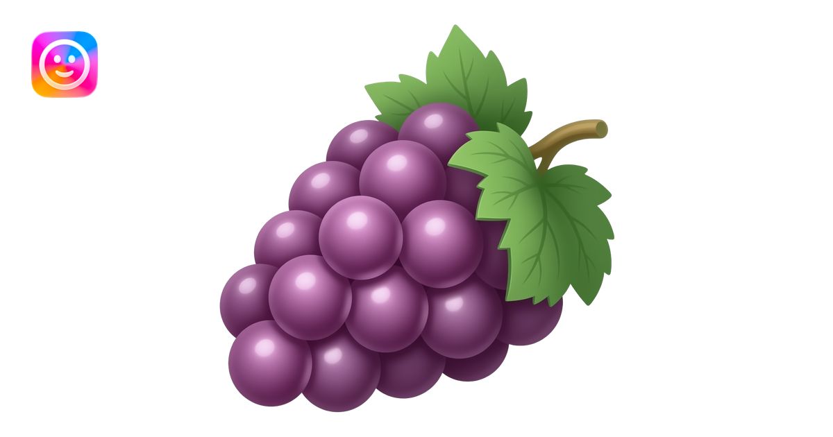 grapes emoji | AI Emoji Generator