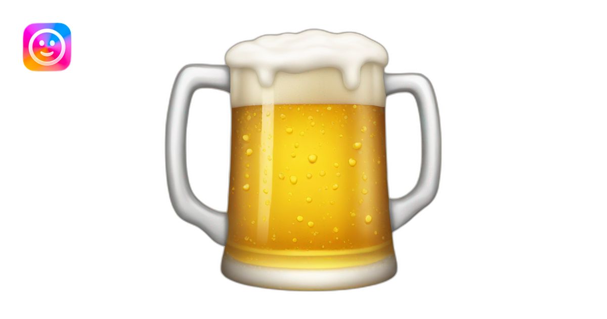beer mug emoji | AI Emoji Generator