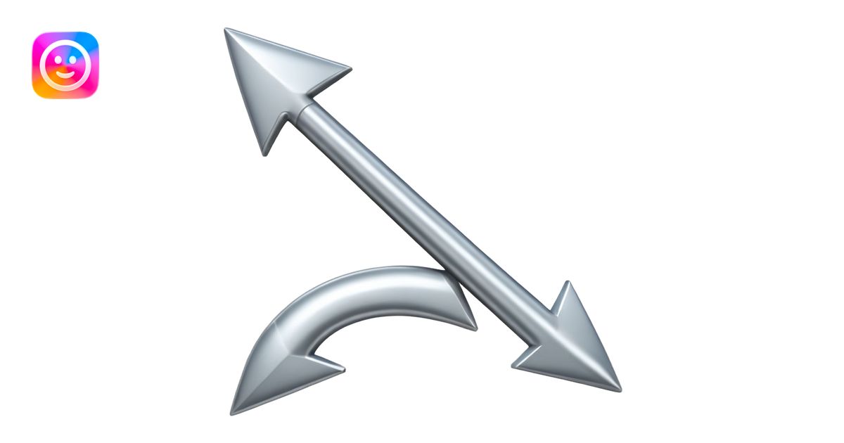 Pointer arrow emoji | AI Emoji Generator