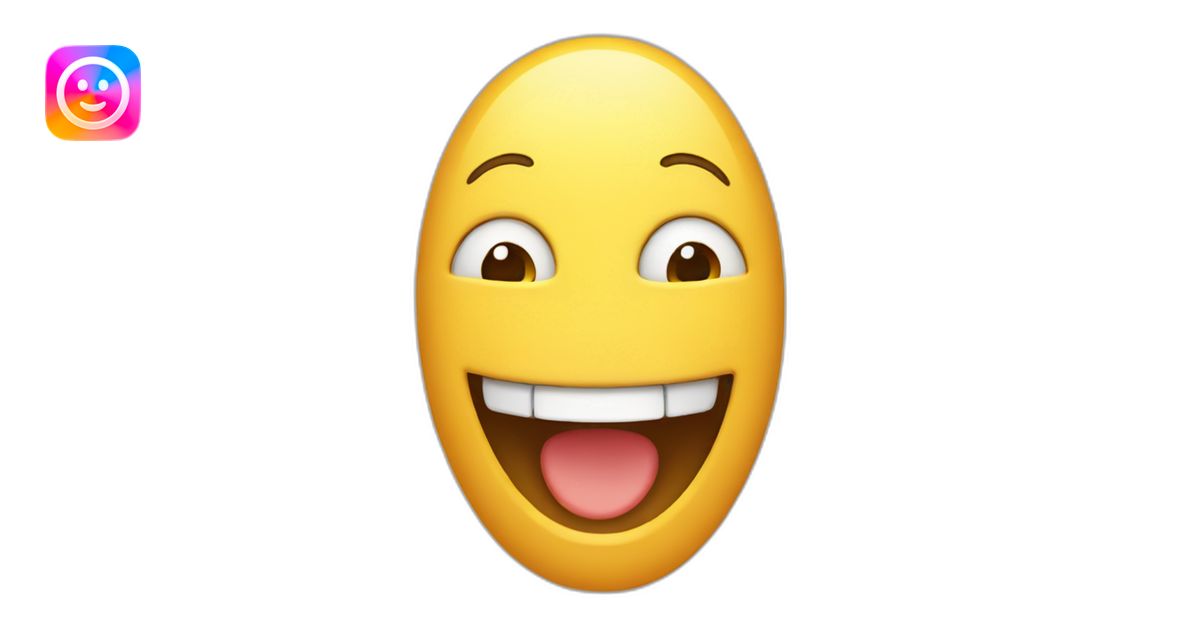 Laugh finger emoji | AI Emoji Generator