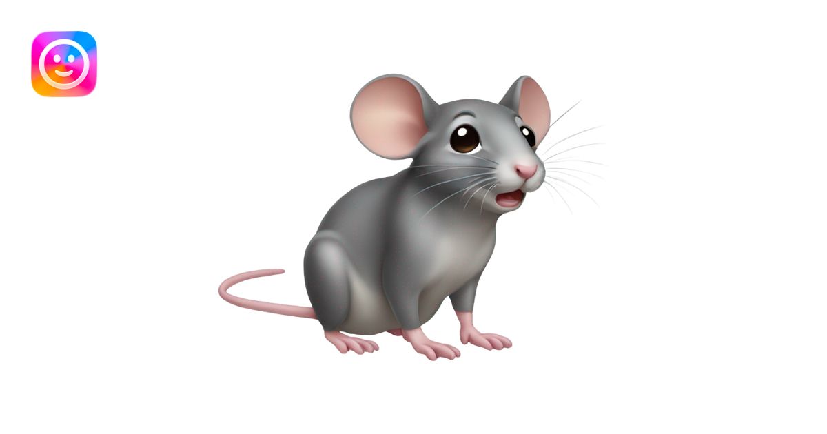 Mouse emoji | AI Emoji Generator