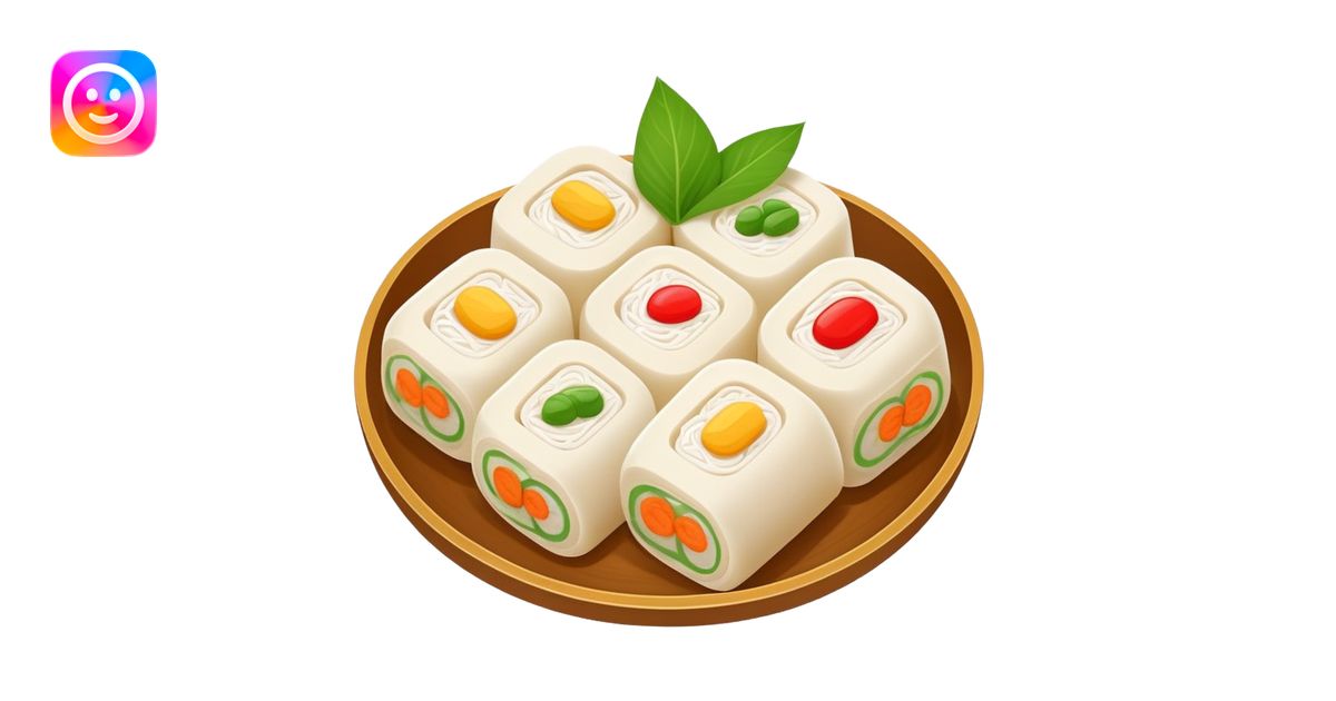 Hangzhou Pian Er Chuan steamed rice cake rolls with fillings ...