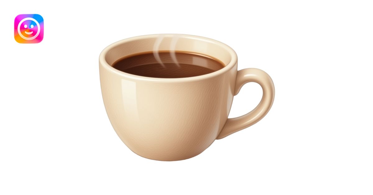Cozy coffee cup in colored pencil: muted warm palette (beige, chestnut ...