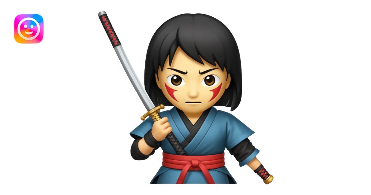 katana emogi emoji | AI Emoji Generator
