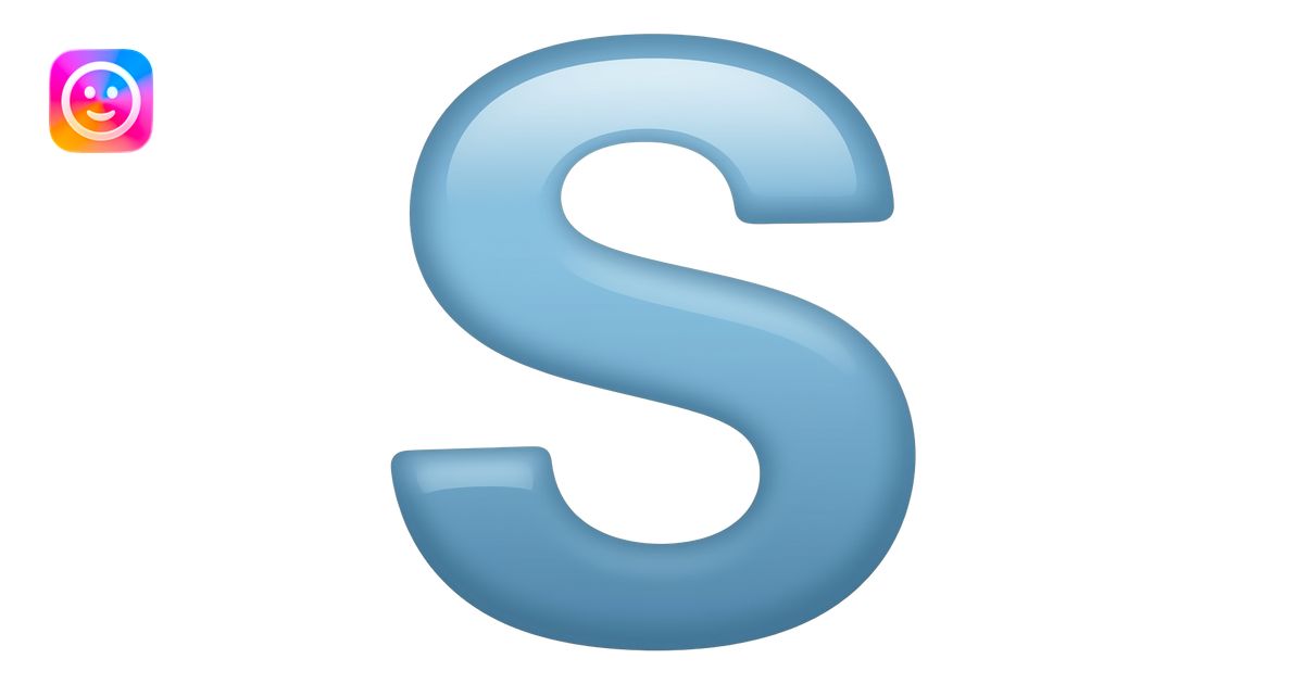 S emoji | AI Emoji Generator
