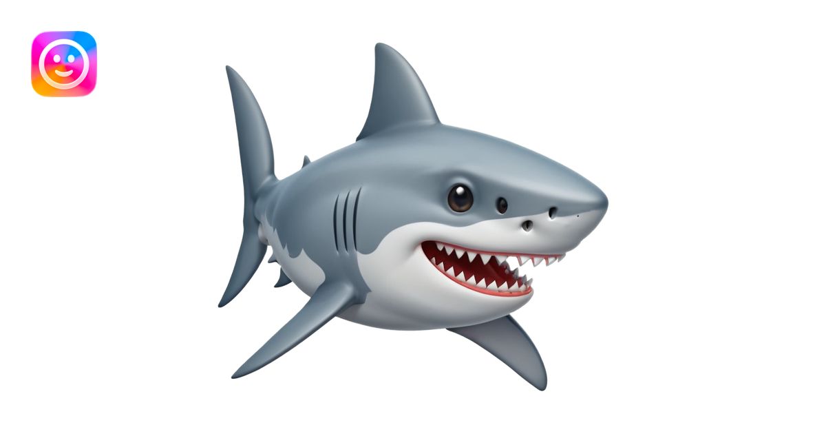 shark winking emoji | AI Emoji Generator