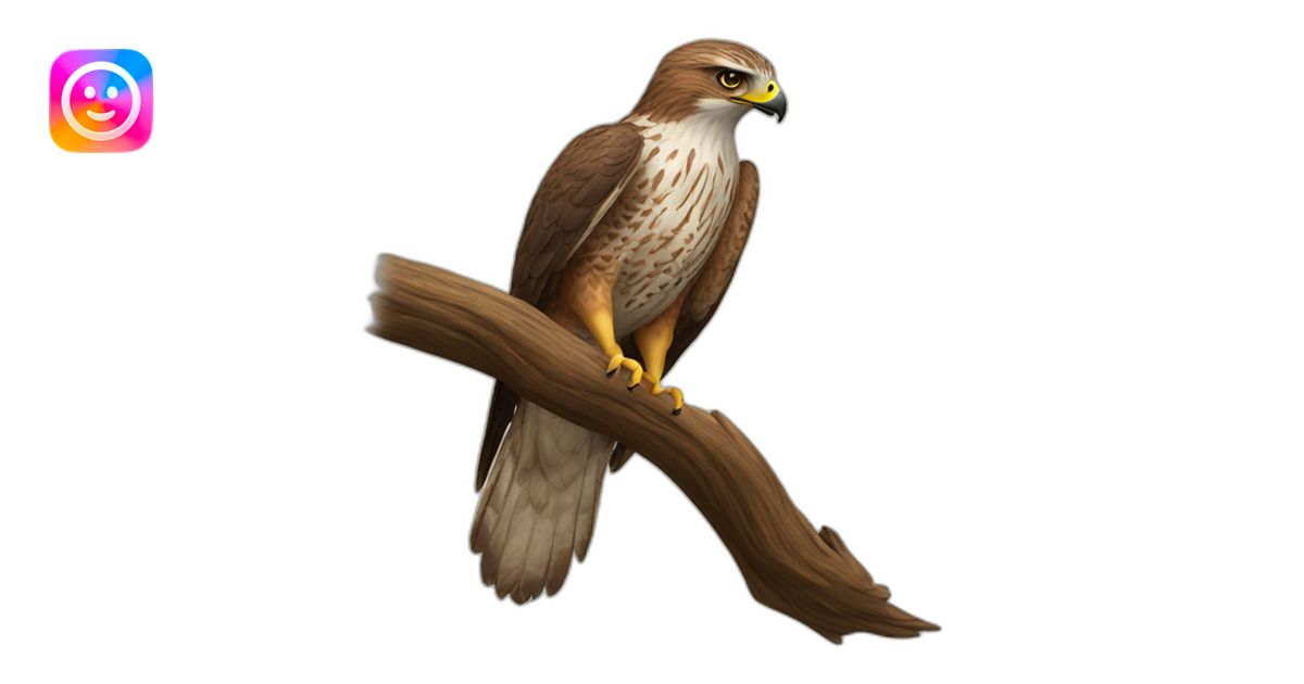 Hawk emoji | AI Emoji Generator