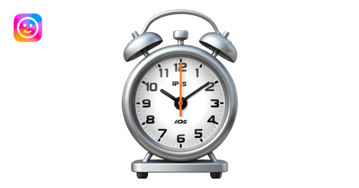 speeding clock emoji | AI Emoji Generator