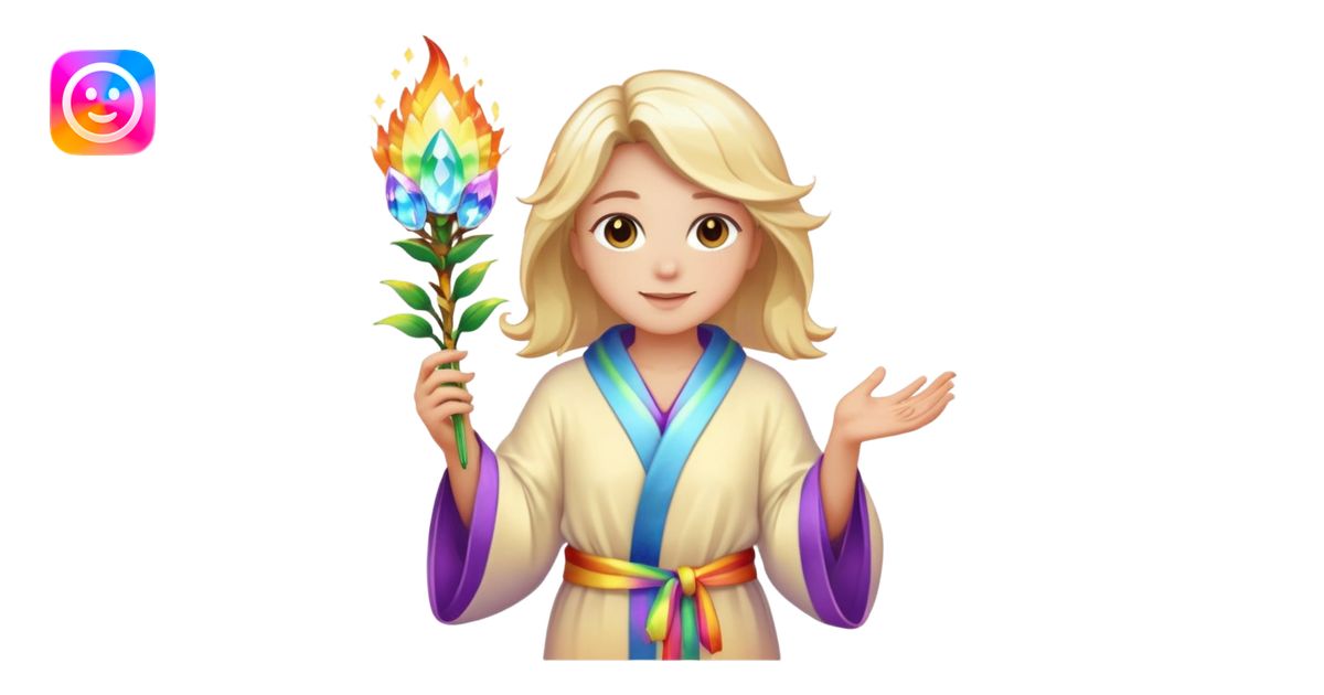 a being made of light of light with a robe on made of light and who is ...