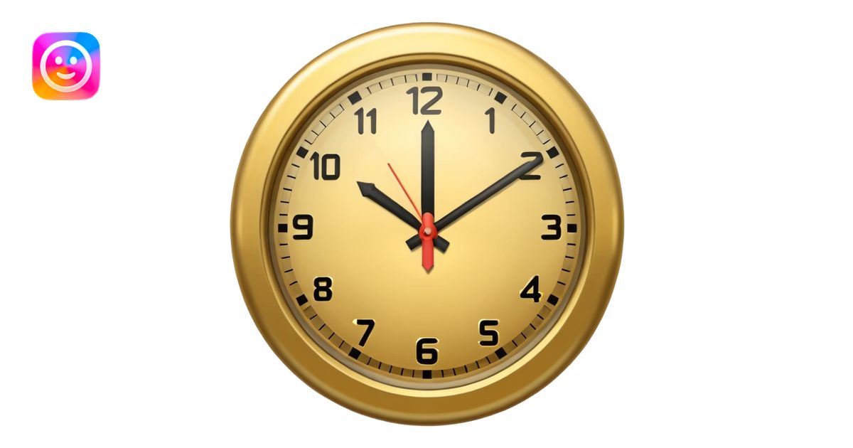 Clock it emoji emoji | AI Emoji Generator