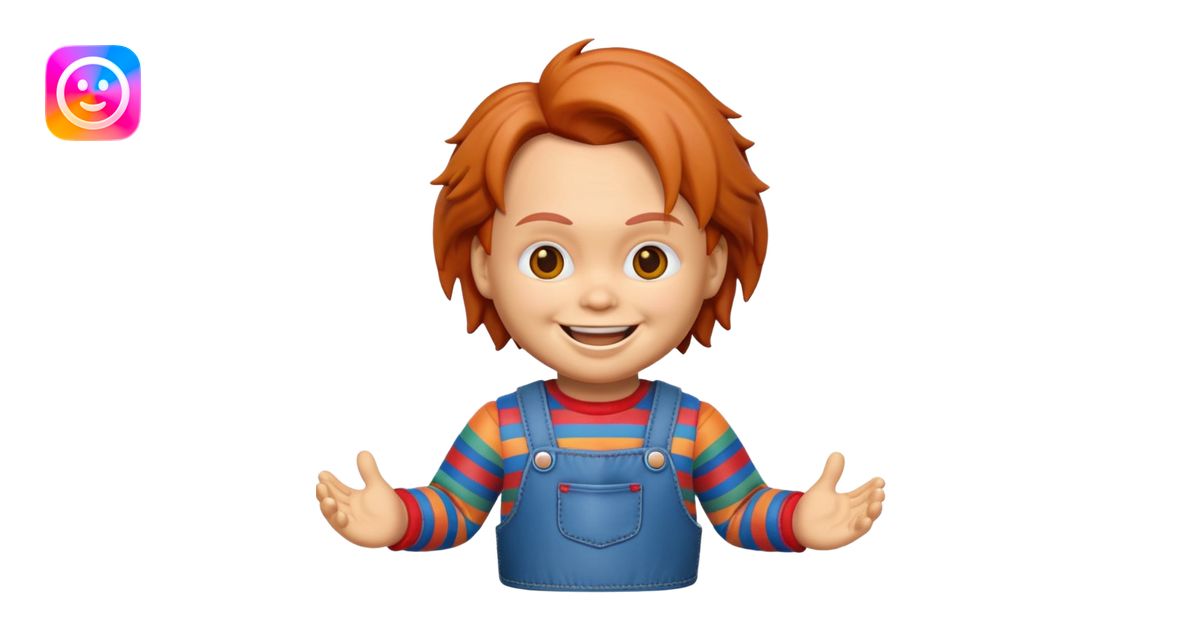 Un emojin de chuky emoji | AI Emoji Generator