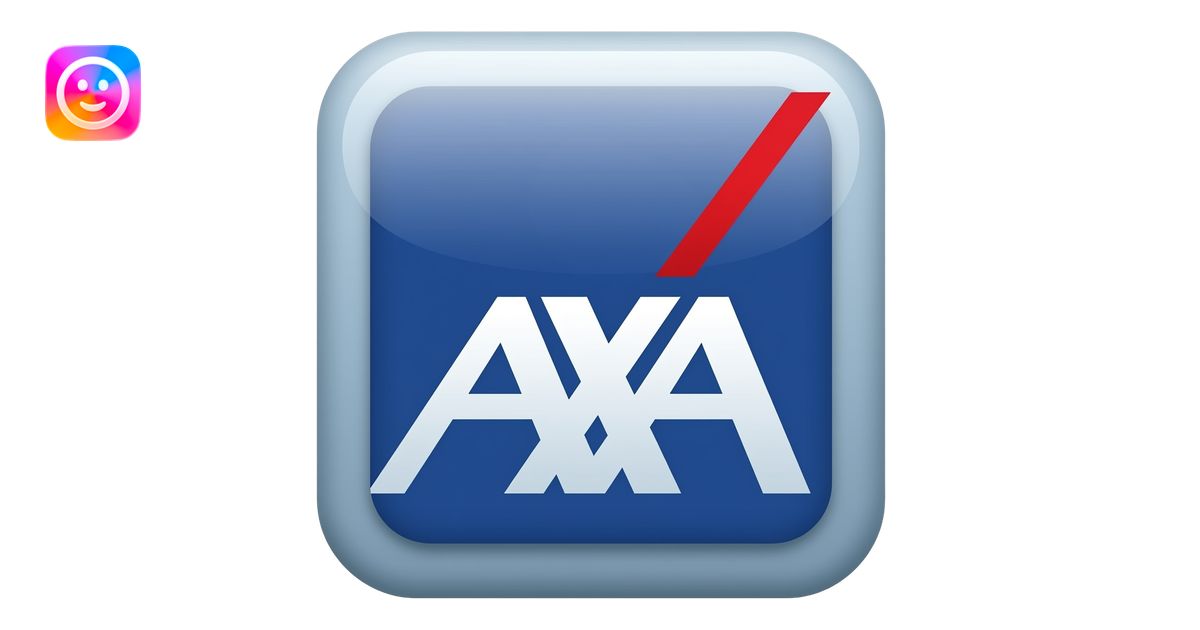 An ai emoji, with a little bit of axa insurance logo emoji | AI Emoji ...