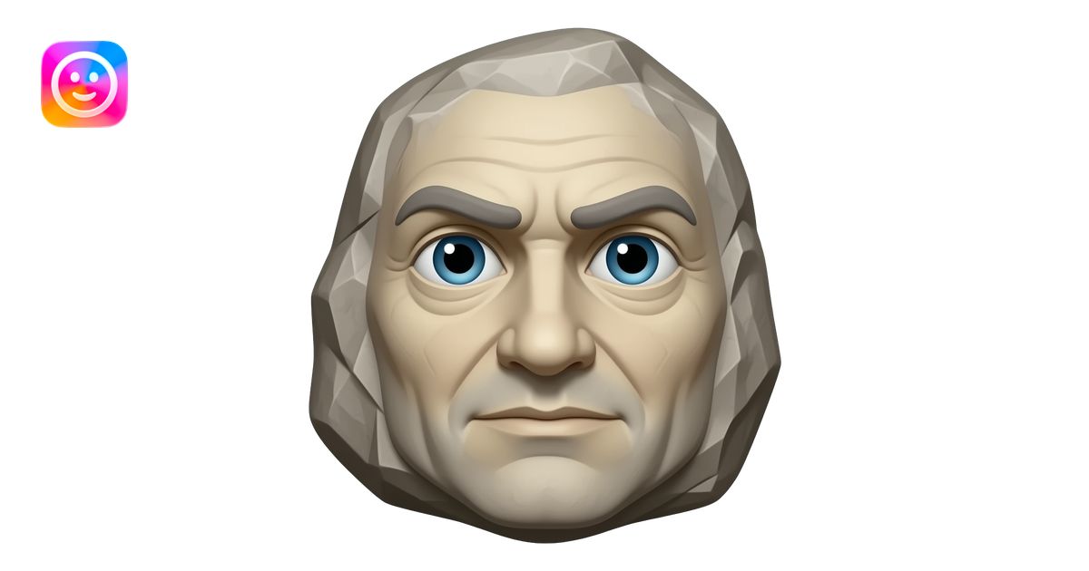 El famoso la roca con ceja levantada emoji | AI Emoji Generator