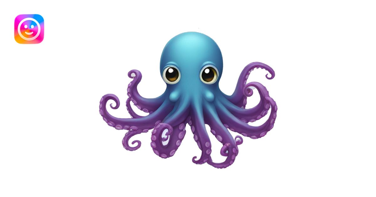 OCTOPUS emoji AI Emoji Generator