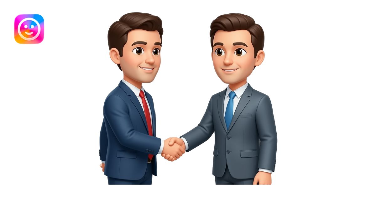 men hi emoji | AI Emoji Generator
