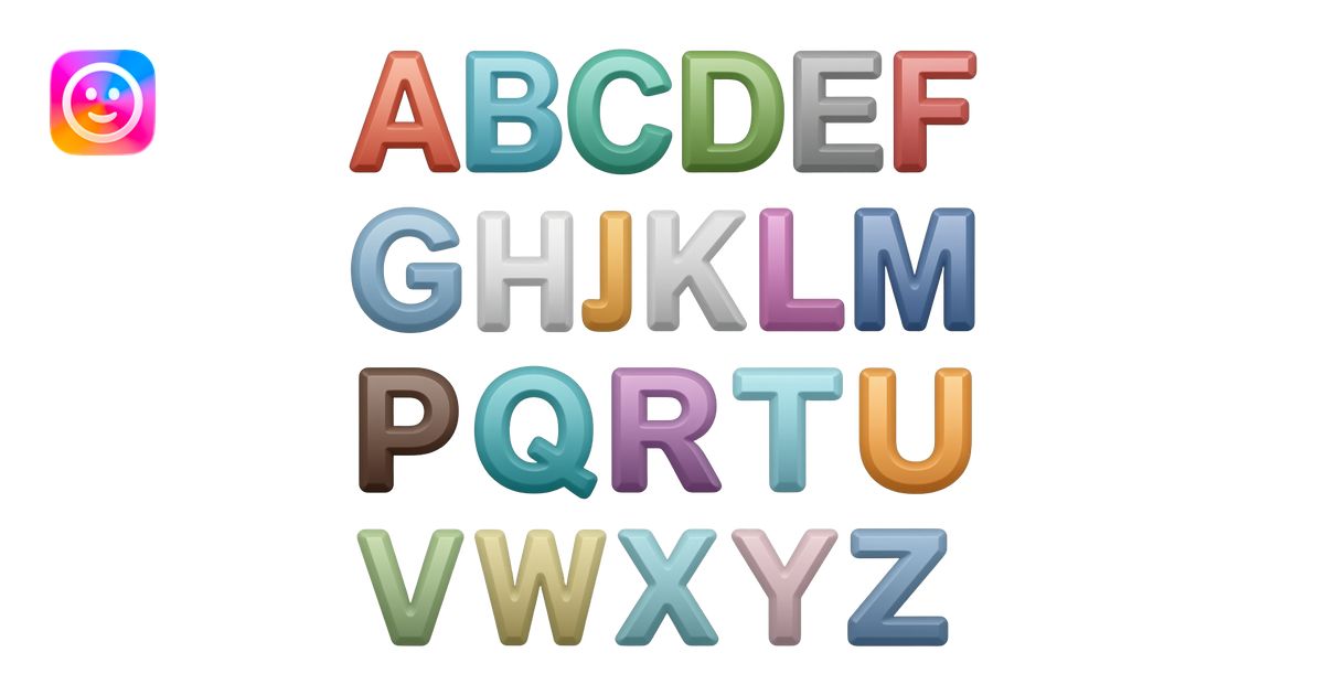 alphabet emoji | AI Emoji Generator