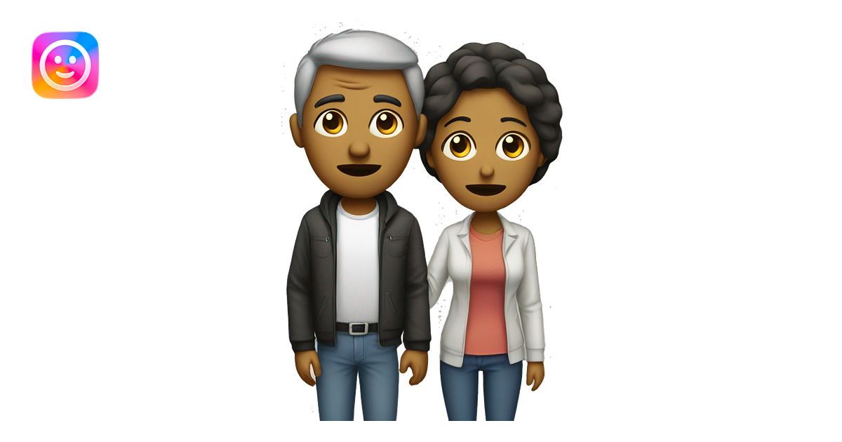 Male and female couple sad losing money emoji | AI Emoji Generator