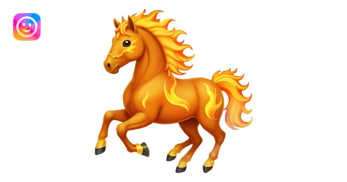 fire horse emoji to push notification . more fire on the horse emoji ...