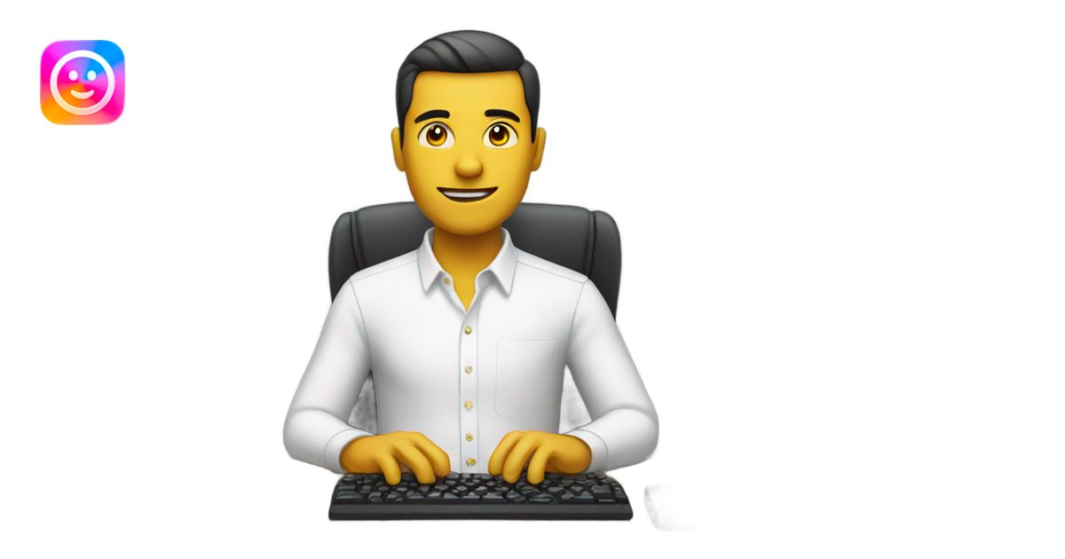 yellow skin man using keyboard on desk wearing white button down shirt ...