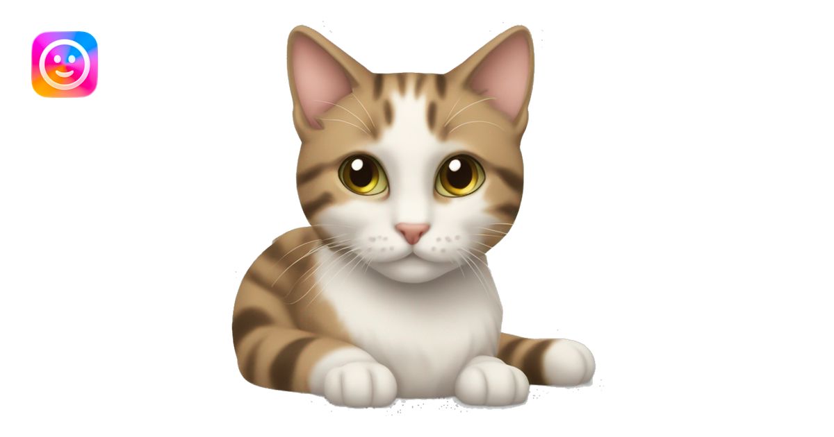 Use the following emojis to create one combined image: 🐱👒⌚ emoji | AI ...