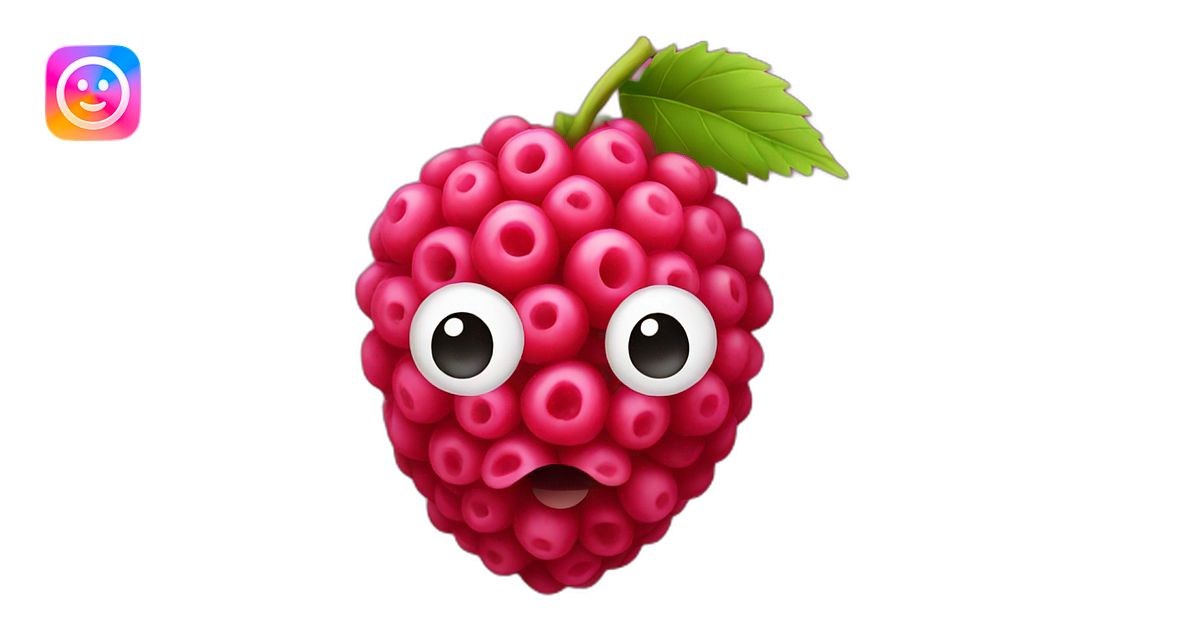 raspberry emoji | AI Emoji Generator