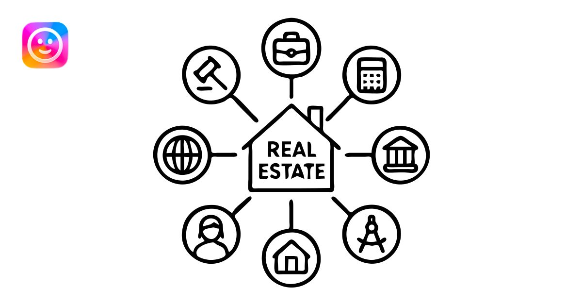 Ícono de real estate que refleje que nuestro equipo cuenta con una red ...