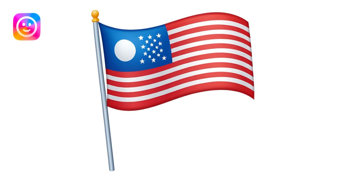 Flag Waving emoji | AI Emoji Generator