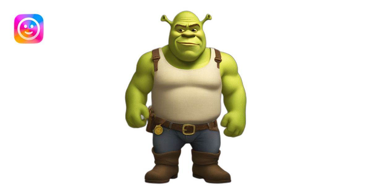 shrek holding the new york building code emoji | AI Emoji Generator
