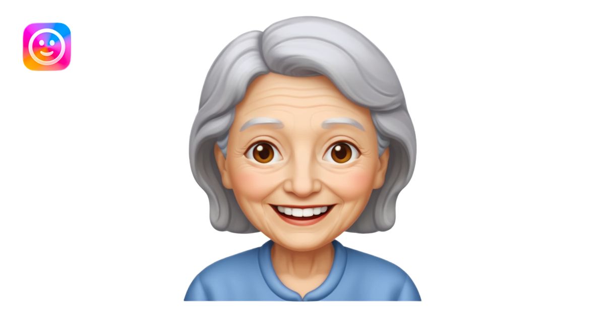 grandma emoji AI Emoji Generator
