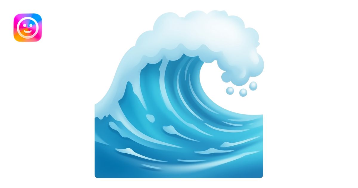 Sparkle emoji ocean vibes emoji | AI Emoji Generator