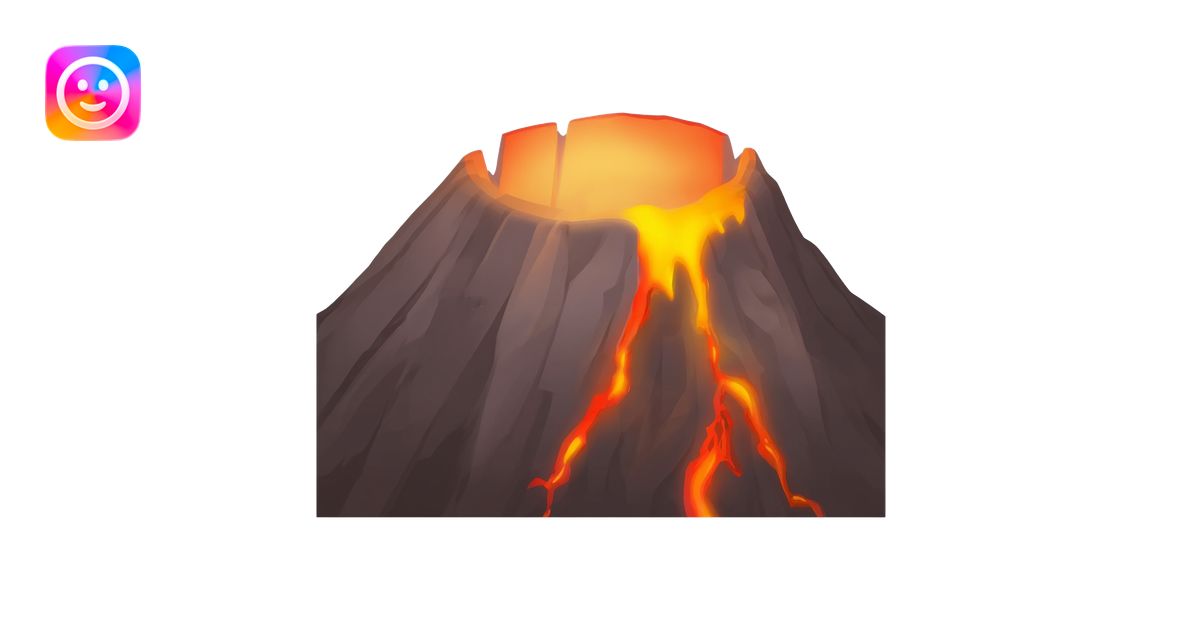 volcano emoji | AI Emoji Generator