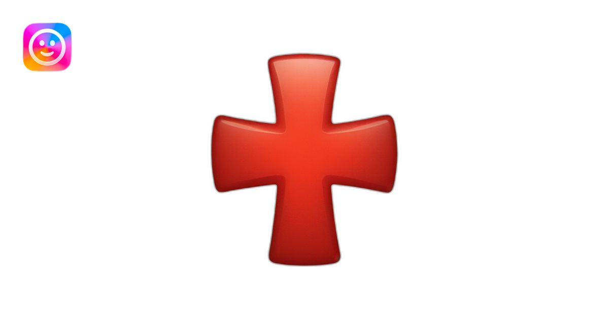 red cross emoji | AI Emoji Generator