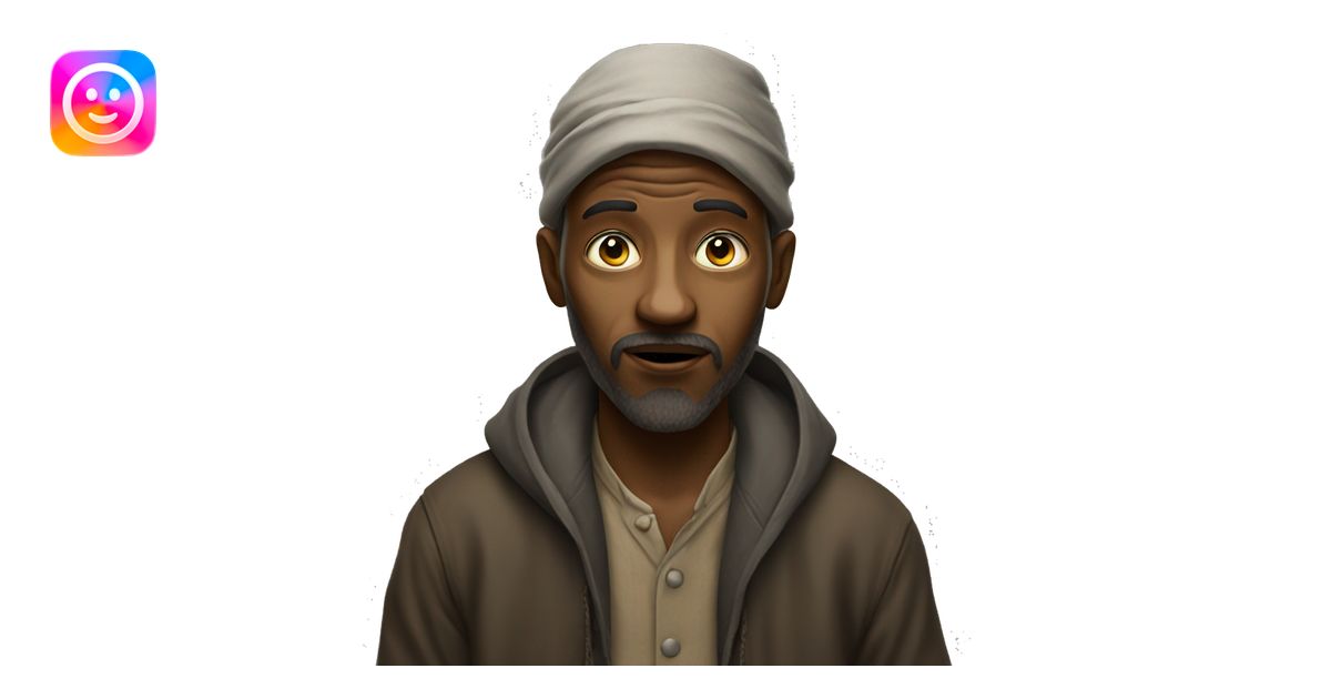 Beggar emoji | AI Emoji Generator