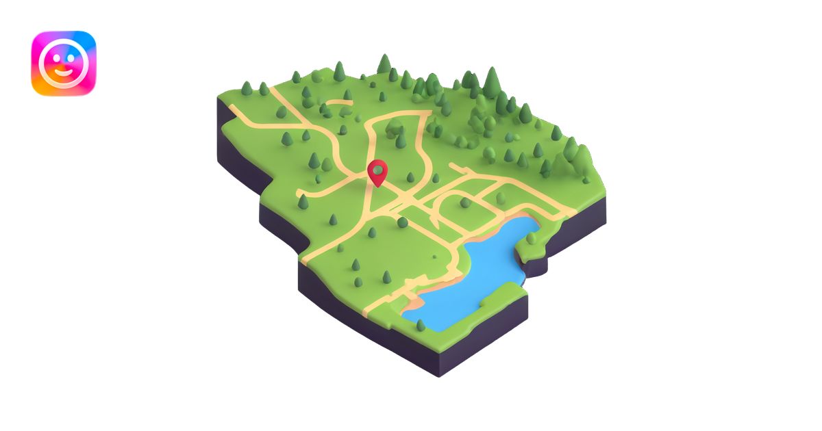 A map emoji | AI Emoji Generator