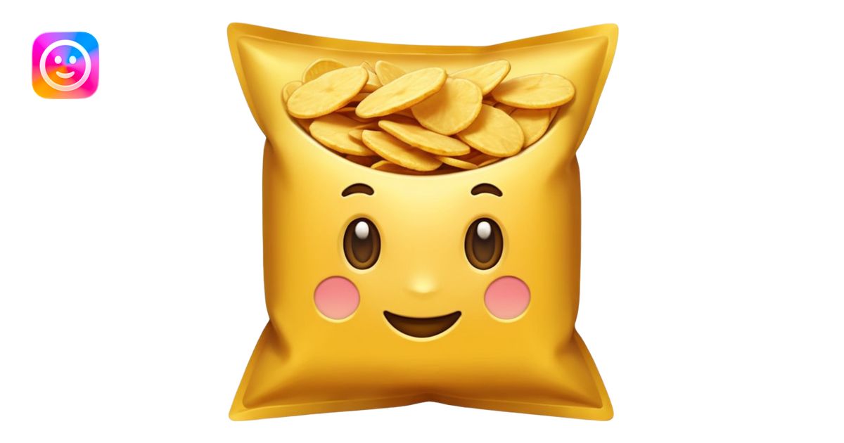 Chips emoji render emoji | AI Emoji Generator