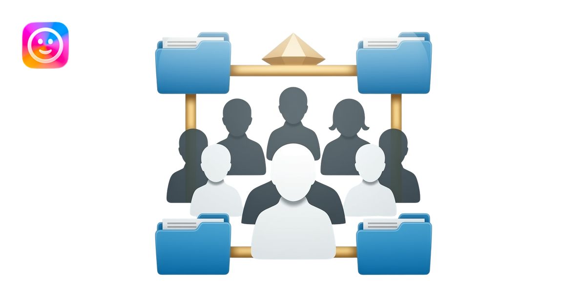 team knowledge base icon emoji | AI Emoji Generator