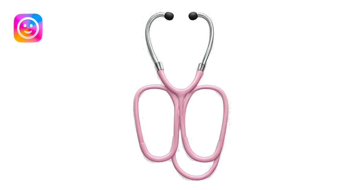 light pink stethoscope emoji | AI Emoji Generator