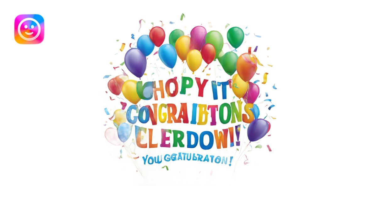 Congratulations you did it emoji | AI Emoji Generator