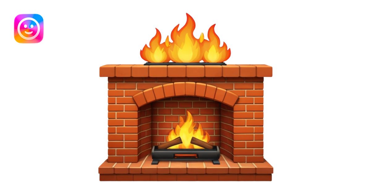 Fireplace emoji | AI Emoji Generator