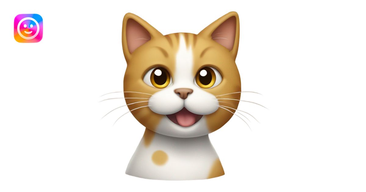 A cat with a question mark on top of the head emoji | AI Emoji Generator