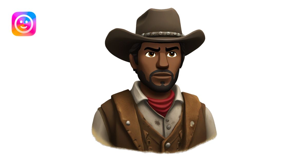 cowboys red dead redemption emoji | AI Emoji Generator
